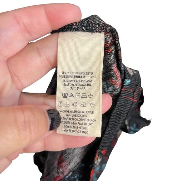 Free People Dock Street Ruffle Floral Top - Picture 9 of 10